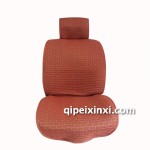 平板红色绣花点布四季垫